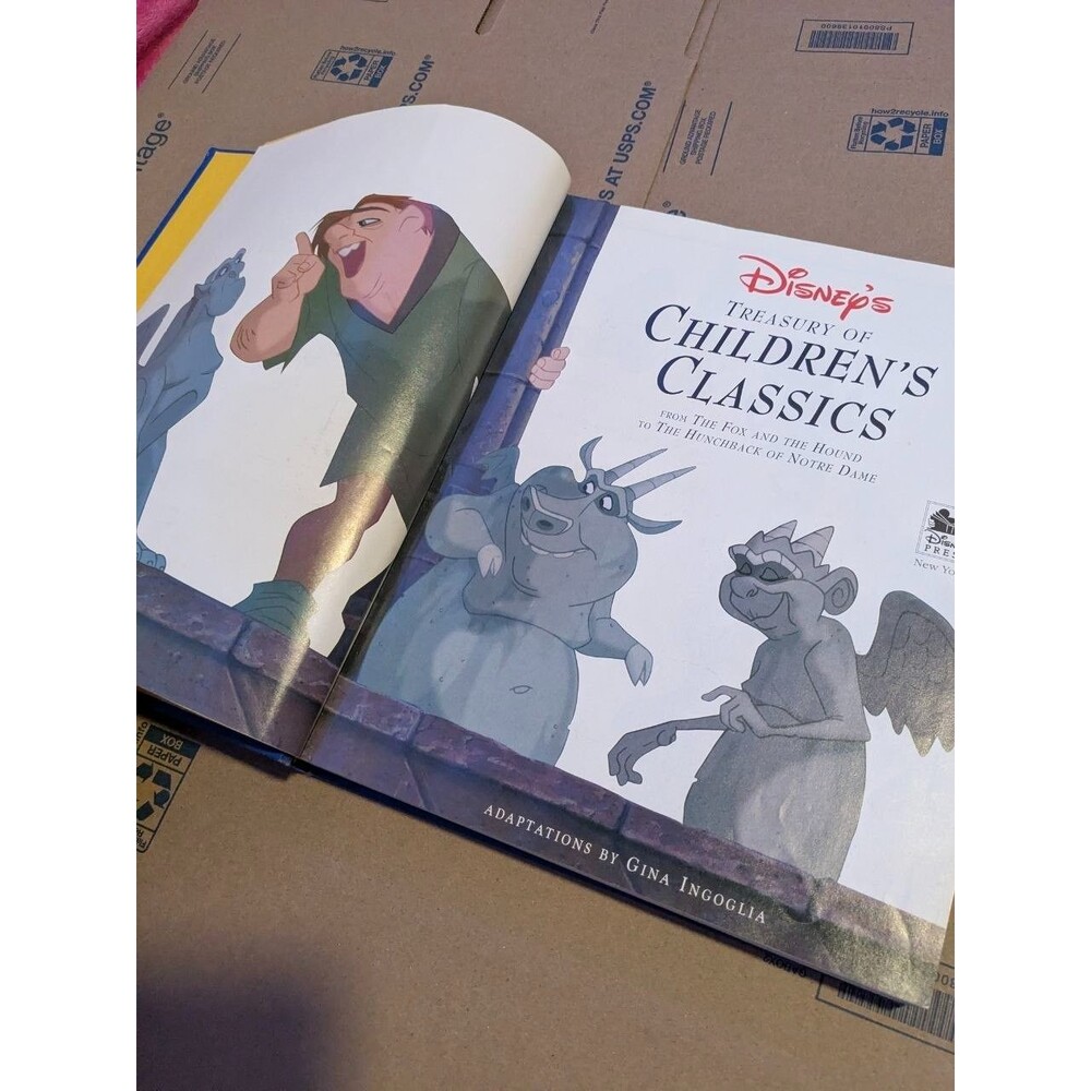 Walt Disney's Treasury of Children's Classics, Vintage 1978 Hardcover Book